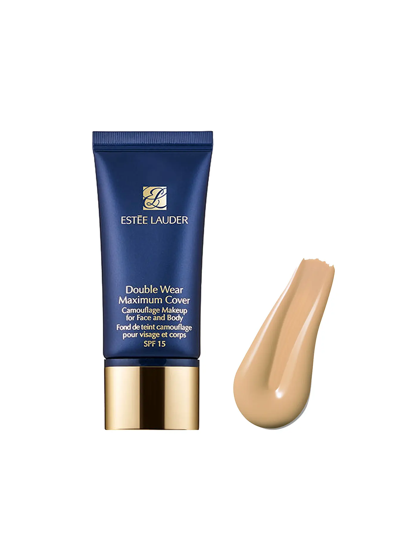 ESTÉE LAUDER |  Double Wear Maximum Cover - Camouflage Make Up für Gesicht und Körper SPF15 (03 Creamy Vanilla) | 